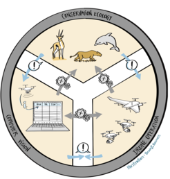 WildDrone will link robotics, computer vision, and ecology.